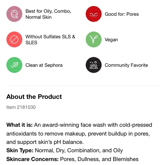 💕 2/$20 -Youth 2 the People: Superfood Cleanser - Picture 4 of 7